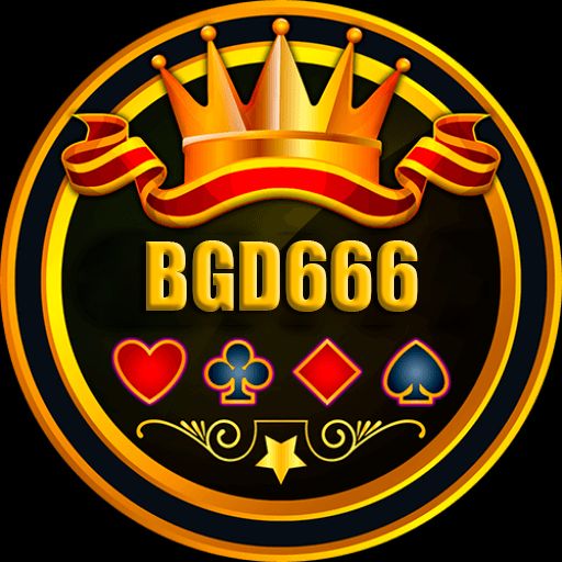 BGD666 themed cartoon characters with coins and a mobile gaming scene in Bangladesh